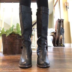 Black Leather Boots